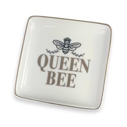 Trinket Dishes Queen Bee Tray Ceramic 1 pk