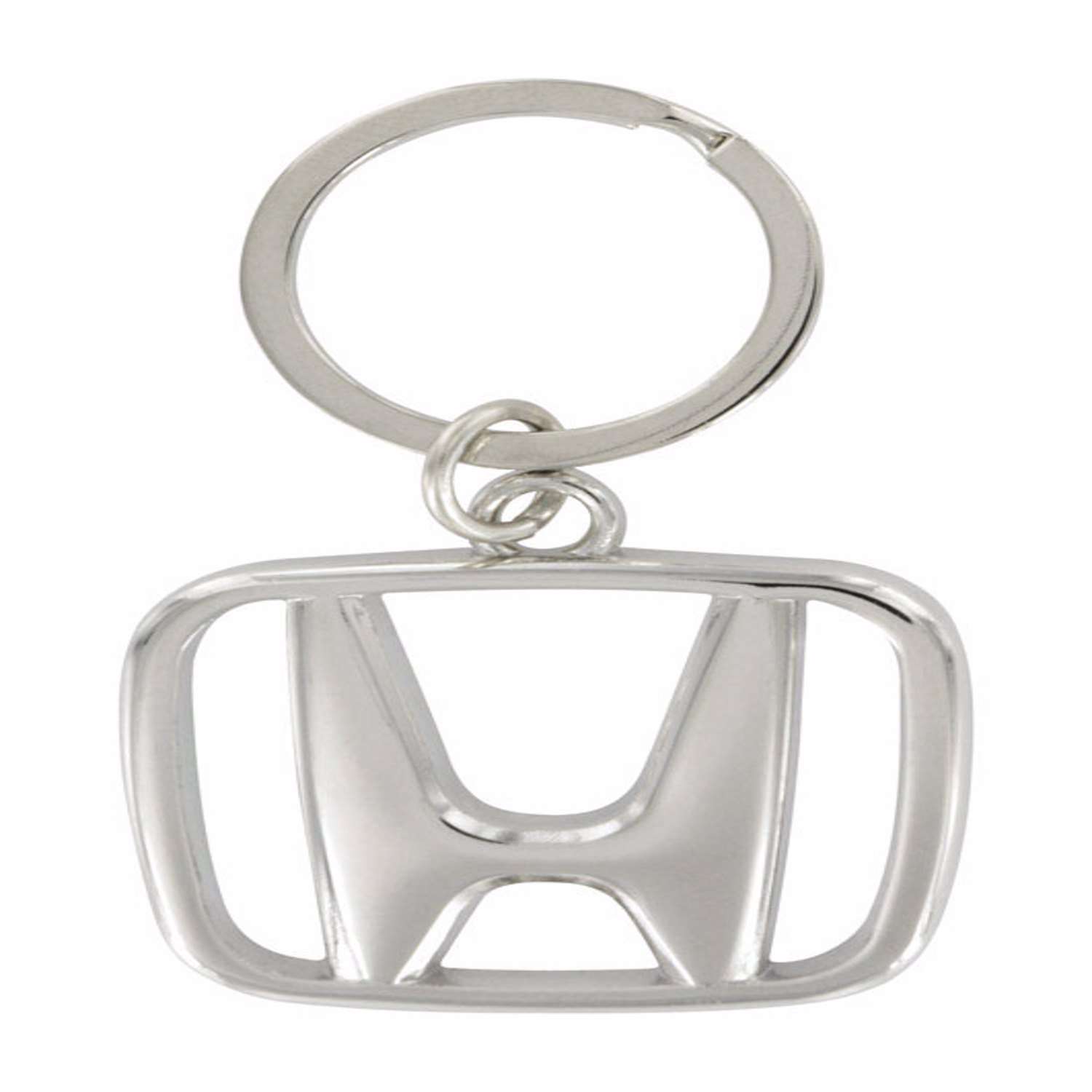 HILLMAN Honda Metal Silver Decorative Key Chain Ace Hardware