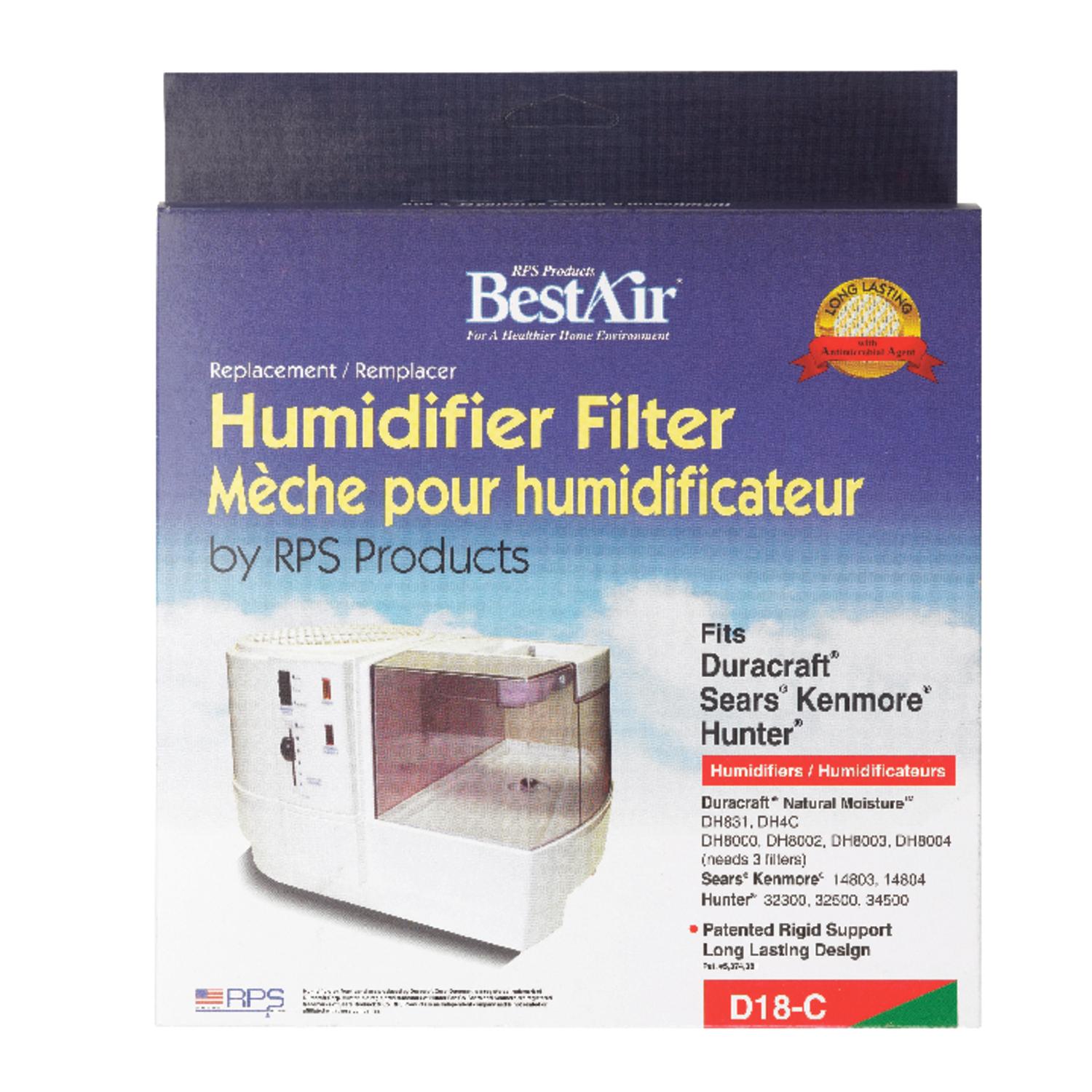 UPC 078757004183 product image for Best Air Humidifier Filter 1 pk For Fits for Duracraft models DH831, DH4C,DH8000 | upcitemdb.com