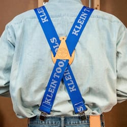 Klein Tools 2 in. W Nylon Suspenders Blue