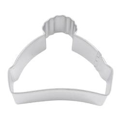 R&M International Corp 3 in. L Winter Hat Cookie Cutter Silver 1 pc