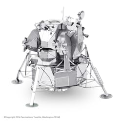 Fascinations Metal Earth Apollo Lunar Module 3D Model Kit Silver