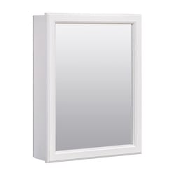 Zenna Home 19.25 in. H X 15.25 in. W X 4.25 in. D Rectangle Medicine Cabinet/Mirror