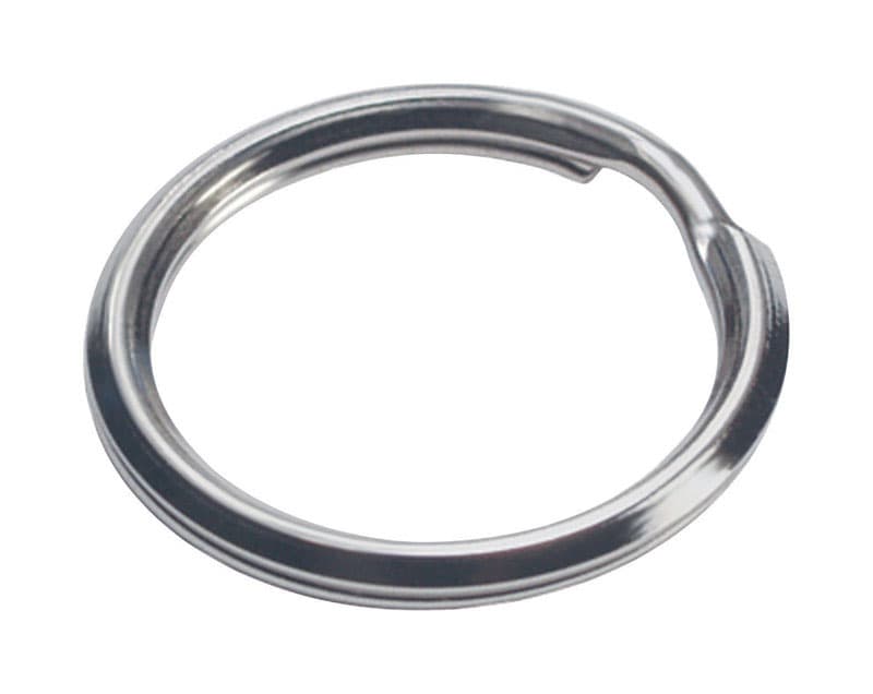 Hillman 1-1/8 in. D Tempered Steel Multicolored Split Rings/Cable Rings Key Ring Hillman 1-1/8 in. D Tempered Steel Multicolored Split Rings/Cable Rings Key Ring