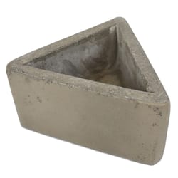 Avera Products 3.25 in. H X 6 in. W X 6 in. D Fiber Cement Planter Natural