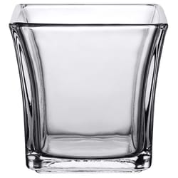 Anchor Hocking Flared Clear unscented Scent Votive Candle Holder 12 oz