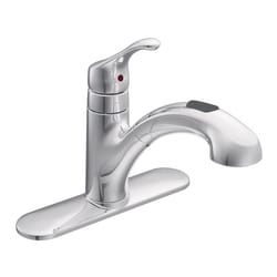 Moen Renzo One Handle Chrome Pull-Out Kitchen Faucet