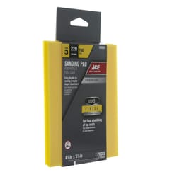 Ace  Premium  5 in. L x 4-1/2 in. W x .2 in.  220 Grit Fine  Sanding Sponge 