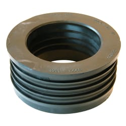 Fernco Schedule 40 4 in. Compression each X 3 in. D Compression PVC Donut Fitting