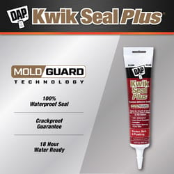 DAP Kwik Seal Plus Clear Siliconized Latex Kitchen and Bath Adhesive Caulk 5.5 oz