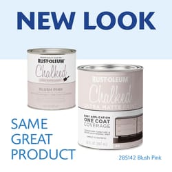 Rust-Oleum Chalked Ultra Matte Blush Pink Water-Based Acrylic Chalk Paint 30 oz