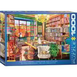 Eurographics The Old Library Jigsaw Puzzles Multicolored 1000 pc
