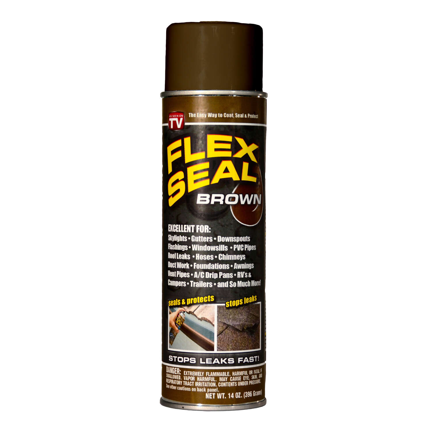 FLEX SEAL Brown Rubber Spray Sealant 14 oz. Ace Hardware