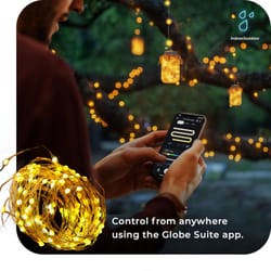 Globe Electric 32.8 ft. L White LED Smart-Enabled Tape Light 1 pk