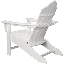 Hanover All Weather White HDPE Frame Adirondack Chair