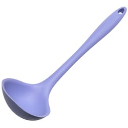 Chef Craft Premium Pastel Blue Silicone/Steel Soup Ladle