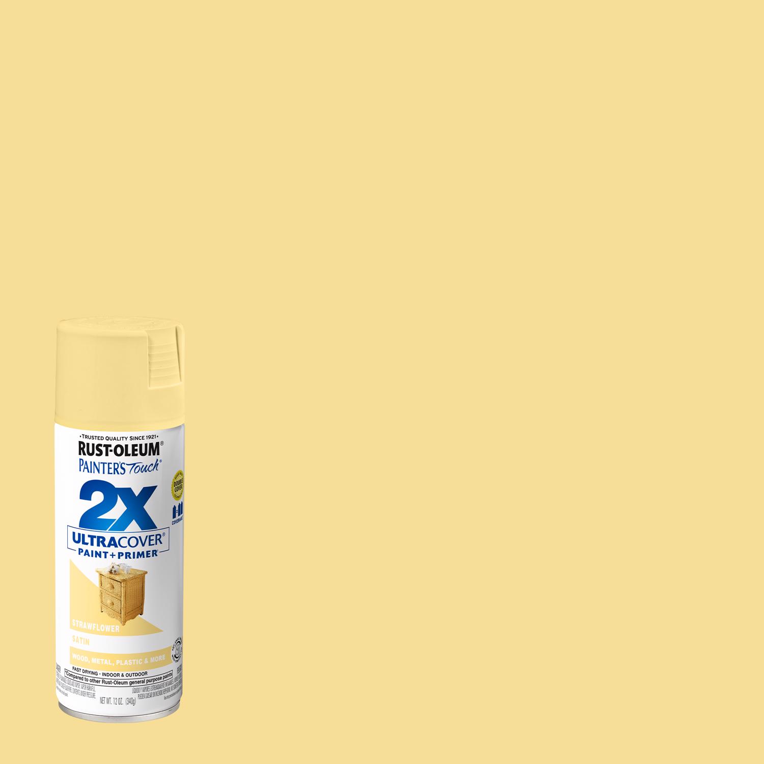 Rust-Oleum Painter's Touch 2X Ultra Cover Satin Strawflower Paint ...