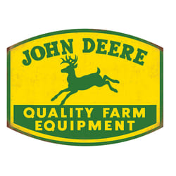 Open Road Brands Deere and Company .0125 in. L X 3 in. W Green/Yellow Magnet 1 pk