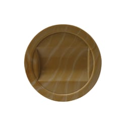 Shepherd Hardware Plastic Self Adhesive Caster Cups Woodgrain Round 2-1/4 in. W X 2-1/4 in. L 4 pk