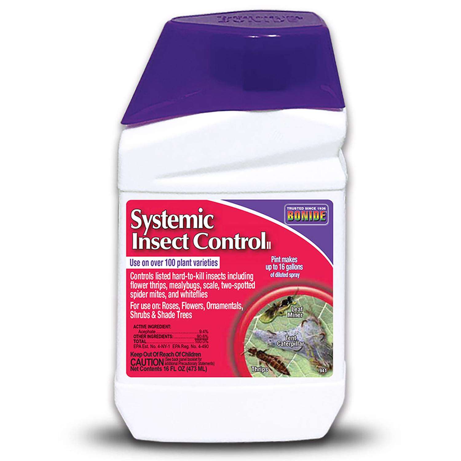 Bonide Systemic Spray Insect Killer Liquid Concentrate 1 pt Ace Hardware