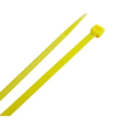 Home Plus 8 in. L Yellow Cable Tie 100 pk