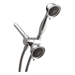 Waterpik PowerSpray Plus Chrome 3 settings Showerhead Combo 1.8 gpm