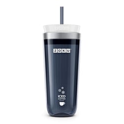 Zoku Gray ABS/Stainless Steel Iced Coffee Maker 11 oz