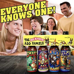 Ass Kickin' Assorted Family Hot Sauce Gift Box 5 oz