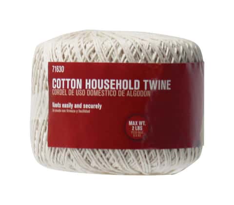 Ace 200 ft. L Natural Twisted Cotton Twine - Ace Hardware