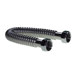 RectorSeal Falcon Stainless 1 in. FIP X 1 in. D FIP 24 in. Stainless Steel Water Heater Supply Conne