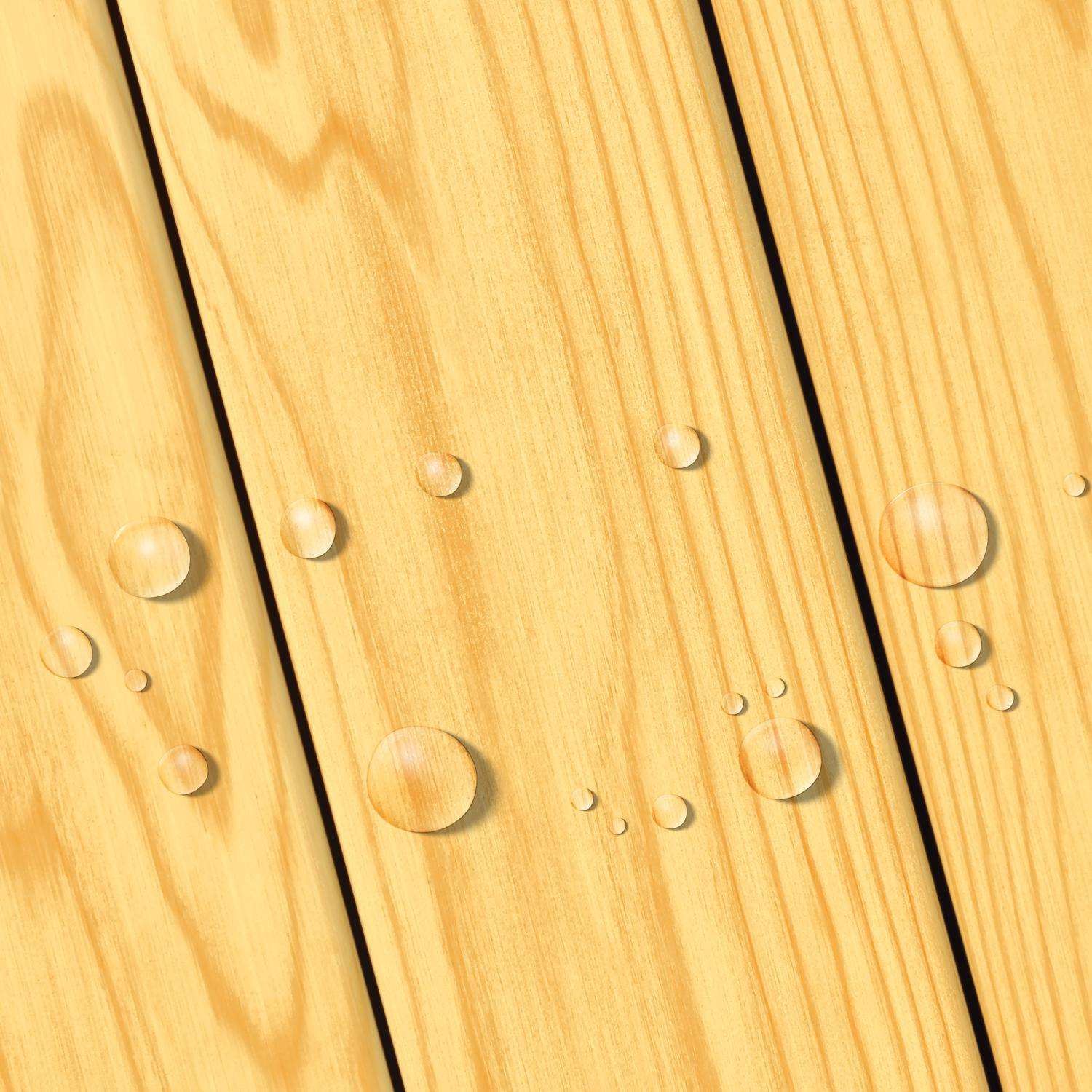 can you paint wood treated with thompson's water seal