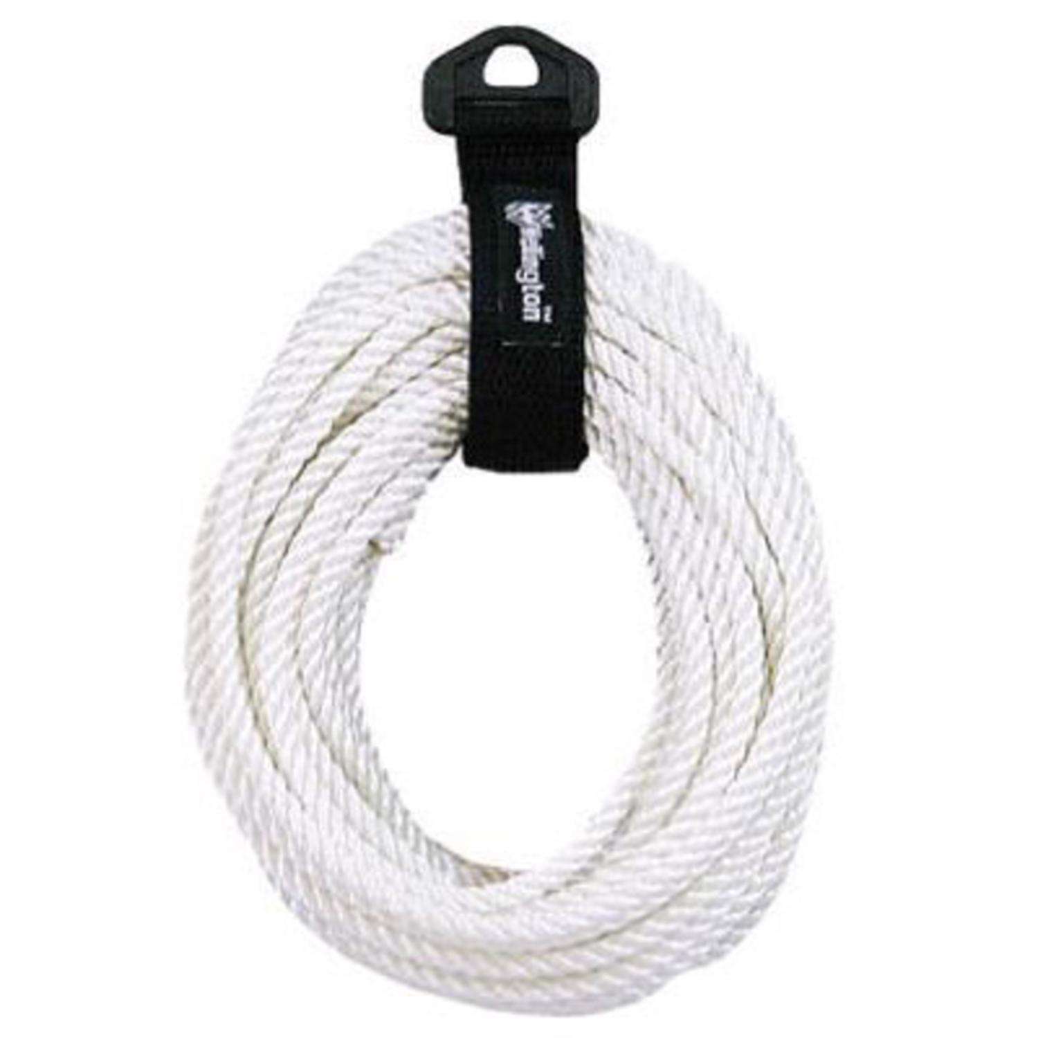 Ace 1/4 in. D X 100 ft. L White Twisted Nylon Rope - Ace Hardware