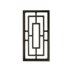 Nuvo Iron 9 in. L Powder Coated Black Steel Gate Insert 1 pk