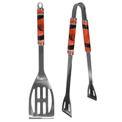 Siskiyou Sports NCAA Stainless Steel Multicolored Grill Tool Set 2 pc