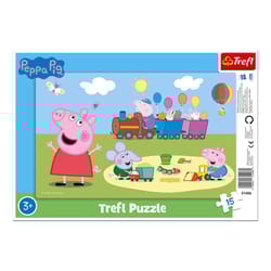 Trefl Peppa Pigs Happy Train Jigsaw Puzzle Multicolored 15 pc