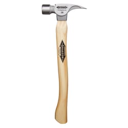 Stiletto 16 oz Milled Face Framing Hammer 18 in. Hickory Handle