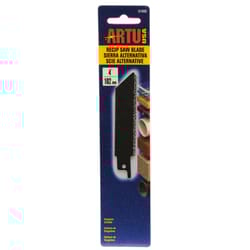 ARTU 4 in. Tungsten Carbide Reciprocating Saw Blade 12 TPI 1 pk