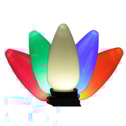 Celebrations Classic LED C9 Multicolored 25 ct String Christmas Lights 16 ft.