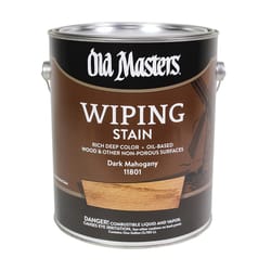 Old Masters Semi-Transparent Dark Mahogany Oil-Based Wiping Stain 1 gal