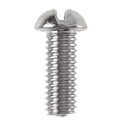 Danco No. 10-32 X 1/2 in. L Slotted Round Head Brass Bibb Screw 1 pk