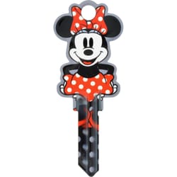 Hillman Disney Minnie House/Padlock Universal Key Blank Double