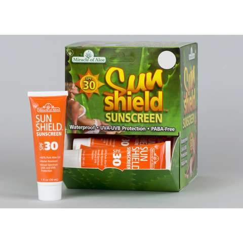 Miracle of Aloe SunShield Sunscreen 1 oz 12 pk - Ace Hardware