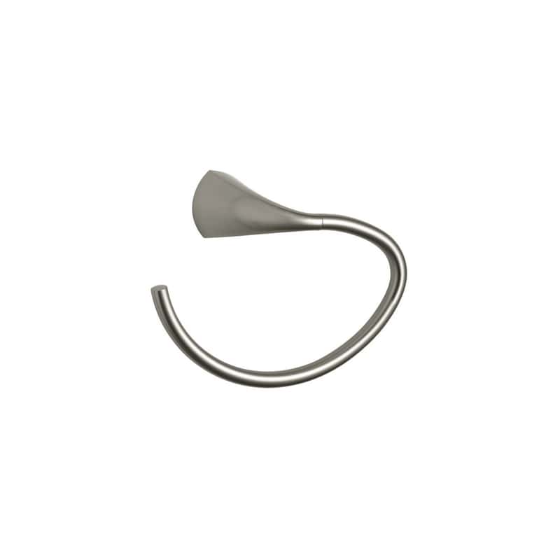 Kohler Mistos Brushed Nickel Silver Towel Ring Metal Ace Hardware