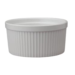 Harold Import 6-1/8 in. W X 6 in. L Souffle Dish White 1 pk