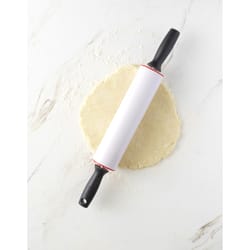 Good Cook 10 in. L X 2 in. D Plastic Rolling Pin White