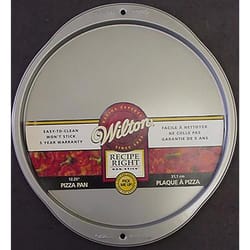 Wilton Recipe Right 12-1/4 in. W Pizza Pan Silver 1 pc