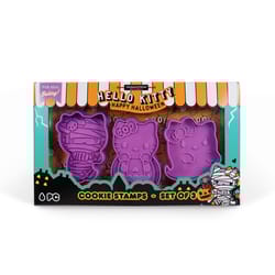Hello Kitty Halloween Purple Plastic Cookie Stamps
