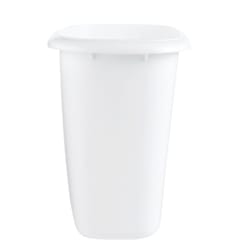 Rubbermaid 9 gal Bisque Plastic Open Top Trash Can - Ace Hardware