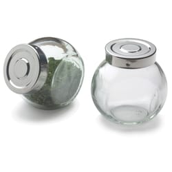 RSVP International Endurance Silver Glass/Stainless Steel Spice Balls 6 oz