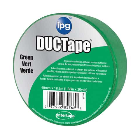 IPG JobSite 1.88 in. W X 20 yd L White Polyethylene Duct Tape